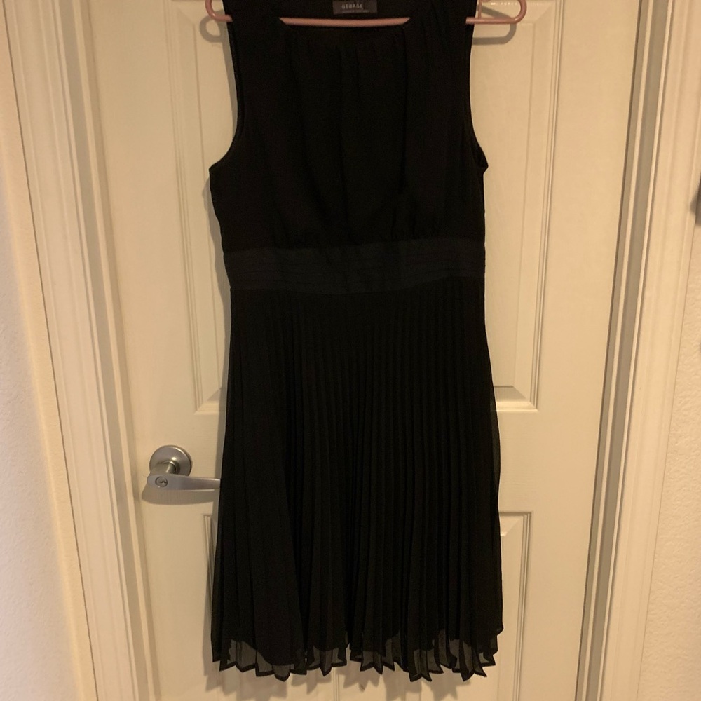 🔥 🔥 🔥George Elegant Black Midi Dress🔥 🔥 🔥